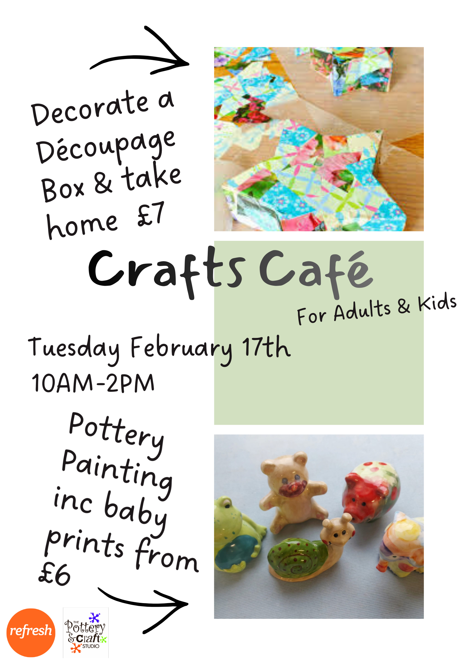Pottery Painting Feb