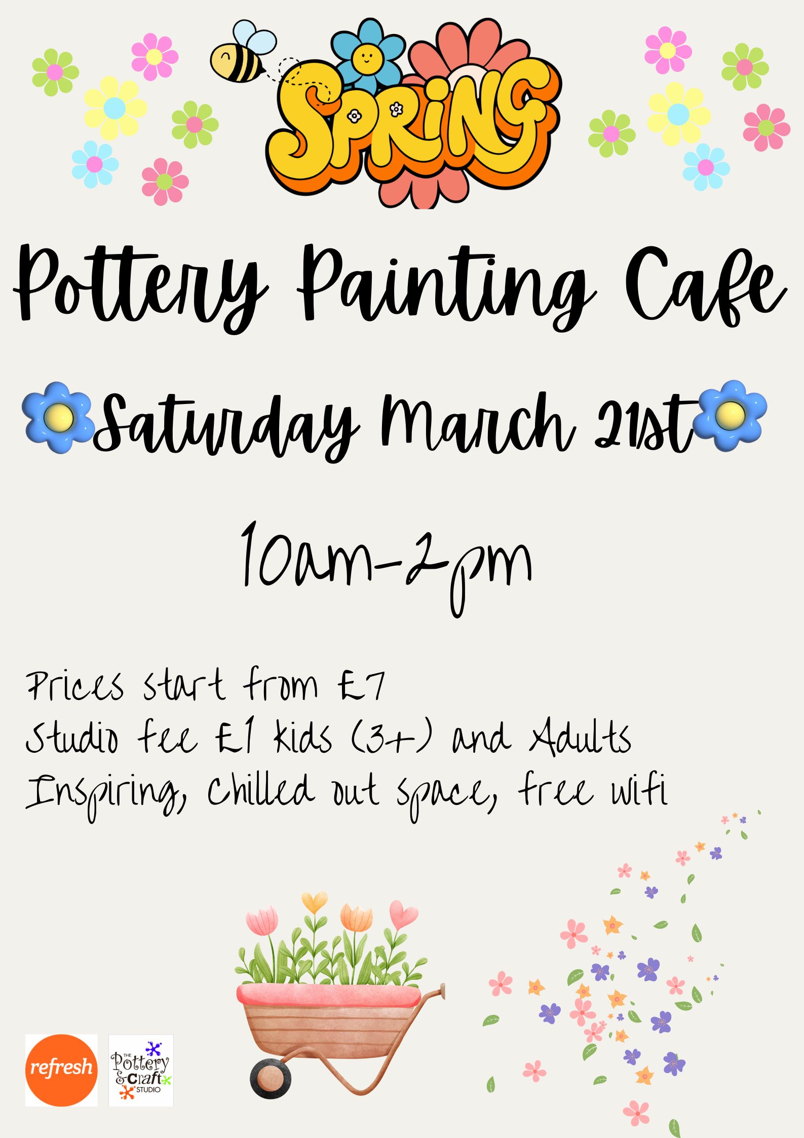 March Pottery Cafe